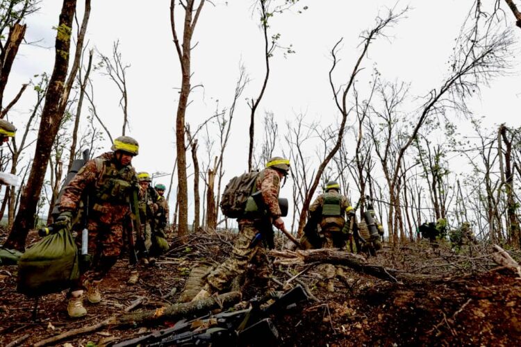 Ukrainian soldiers are preparing to recapture Bakhmut